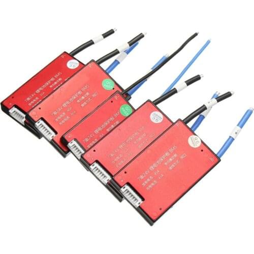 24V 7S 16/25/35/45/60A BMS PCB PCM Battery Protection Board for Ebike Electric Bicycle with balance water proof