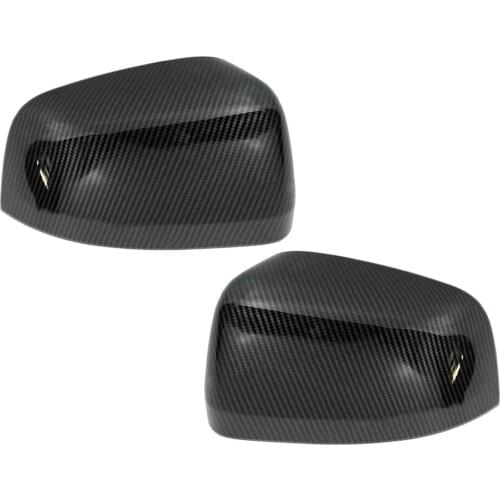 1 Pair Car Side Mirror Covers Trims Plastic fit for Dodge Durango SUV 2011 2012 2013 2014 2015 2016 2017 2018 2019 2020