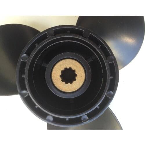 Free shipping 9.25x8 for SUZUKI 9.9-20HP ALUMINIUM PROPELLERS 10 tooth spline fit Suzuki outboard marine propeller