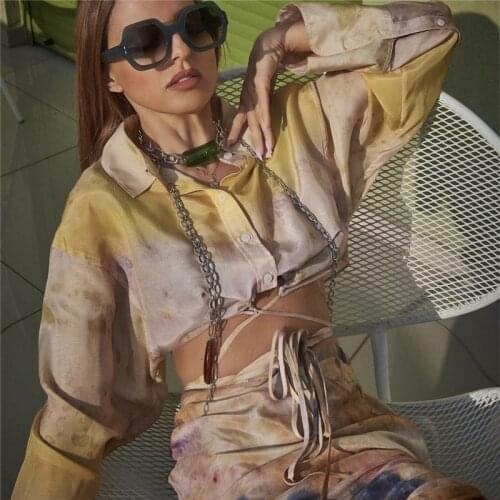 BLSQR Blouses With Tie