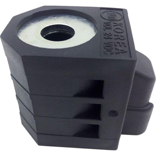 For Excavator Parts Hyundai R60/150/215/225-7 Pilot Safety Lock Solenoid Valve Coil Spool Coil