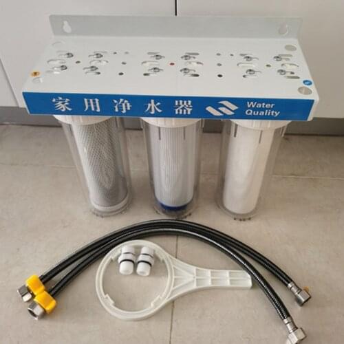 10 inch water purifier reverse osmosis filter holder pp CTO DUF kitchen water purifier filter 1/2 connection