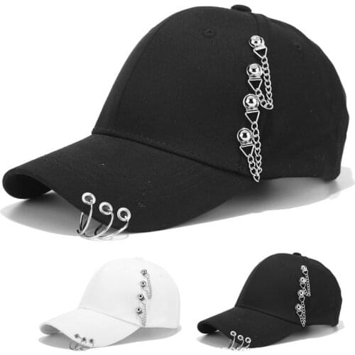 Hat Female Summer Tide All-Match Korean Version Baseball Cap Male Couple Street Hoop Punk Hip-Hop Cap
