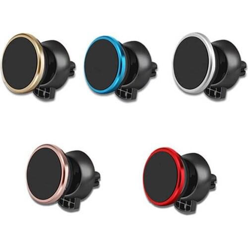 Mobile PhoneRotating Magnetic Car Holder Air Ventilation Bracket Safety Fixing Suitable For All Mobile Phones