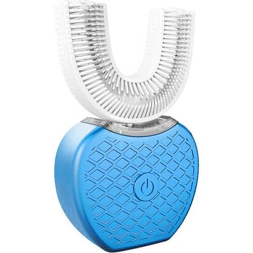 USB Portable Intelligent Cold Light Automatic Ultrasonic Vibration Electric Toothbrush Teeth Whitening Beauty Instrument