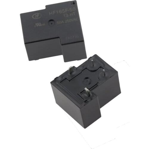 HOT NEW 12V relay HF165F-50-12-HT HF165F 50 12 HT HF165F5012HT High power relay 12VDC DC12V 12V 50A 250VAC 4PIN