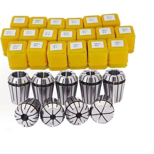 Hot Sale CNC Spindle Collet 13pcs ER11 Collet Chuck + 1pcs ER11 A Nut For Machine Tool Spindle Router Bits
