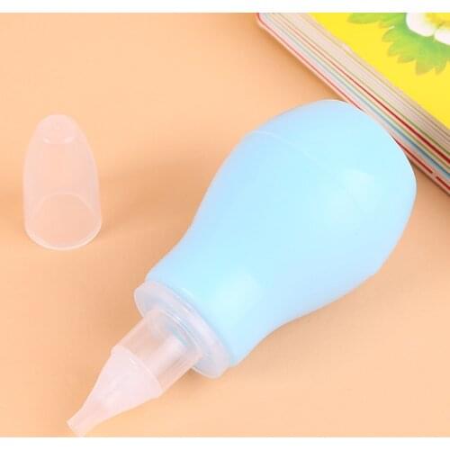 Silicone Newborn Baby Children Nose Aspirator Toddler Nose Cleaner Infant Snot Vacuum Sucker Soft Tip Cleaner Baby Care Products