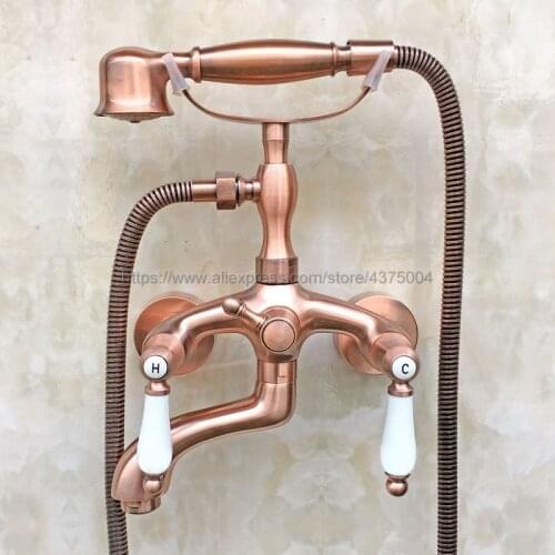 Bathroom Bathtub Mixer Faucet Telephone Style With Handshower Bath & Shower Faucets Ntf805