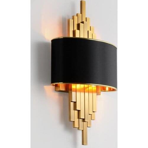 Loft led wall light led bedside bedroom living room cabecero de cama home deco