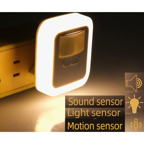 Led Night Light Motion Sensor Light Bedroom Decor Lamp Home Staircase Closet Aisle Decorative Night Lamp Christmas Gift for Kids