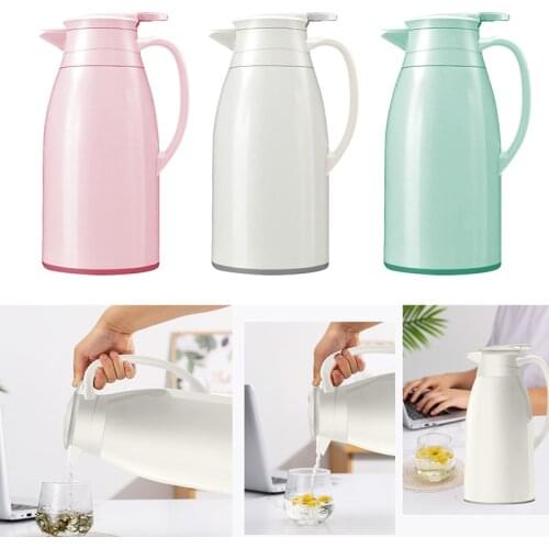 1L Large Capacity Thermal Insulation Pot Portable Heat Kettle Coffee Tea Vacuum Flasks Liner Thermos Bottle Water Jug Carafe