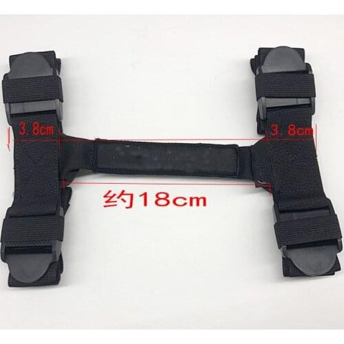 Motorcycle universal side handle, aluminum alloy rope handle and side handle replacement box for SUZUKI motorcycle