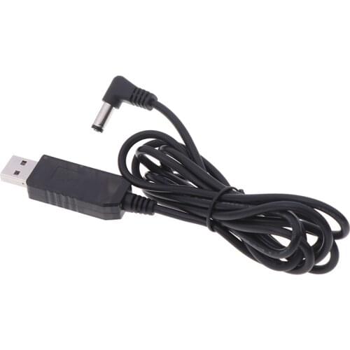 USB dc 5v to dc 9v 12v step up cable 2.1x5.5mm jack connector converter wire