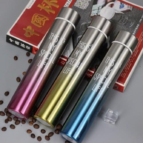 300ml stainless steel vacuum thermos, travel sports outdoor daily use coffee cup thermos, portable stainless steel thermos