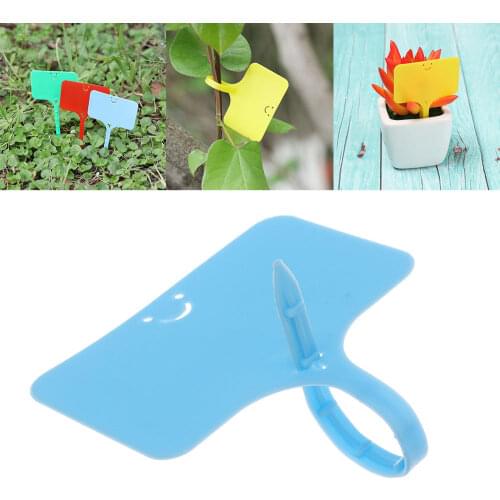 100pcs Garden T-type Plant Markers Label Sorting Seedling Tags Greenhouse Nursery Pots Writing Plate