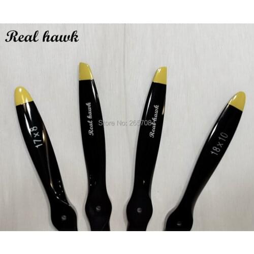 14x6/14x7/14x8/14x10 CCW or CW Wooden Propeller High Quality For Scale RC Gas Airplane Model Quadcopter Multicopter