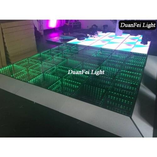 20pcs club bar dance floor led mirror lyre led floor outdoor dj dance floor led rgb color changed