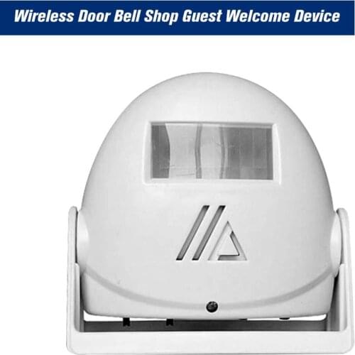 Wireless Welcome&Greeting Warning Doorbell Infrared Motion Sensor Alarm Door Chime Entry Alert Entrance Alarm for Home,Shop
