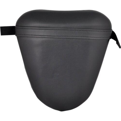 Brand New Motorcycle Black Seat Cover For Yamaha YZF 600 R6 2008 2009 Seat Vintage Leather Rear Passenger Seat Cushion Pillion