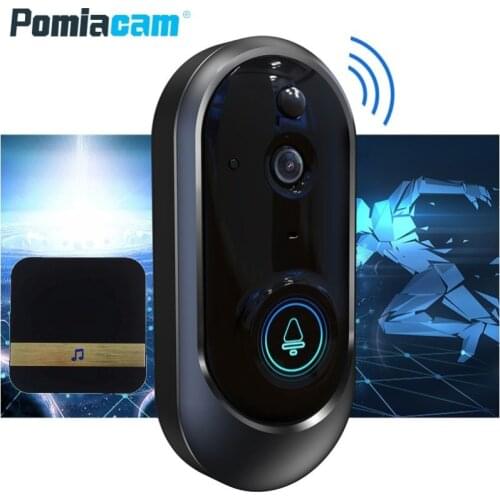 WIFI IP Doorbell 720P Smart Wireless Video Intercom Doorbell Camera M108 IR Night Vision Motion Detection Alarm Two Way Audio