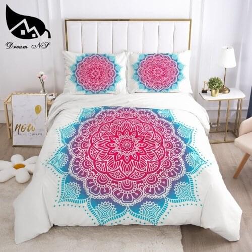 Dream NS Mandala Dreamcatcher Bedding set Queen Bedding Home Textiles Set Bedclothes Elephant duvet cover set juego de cama