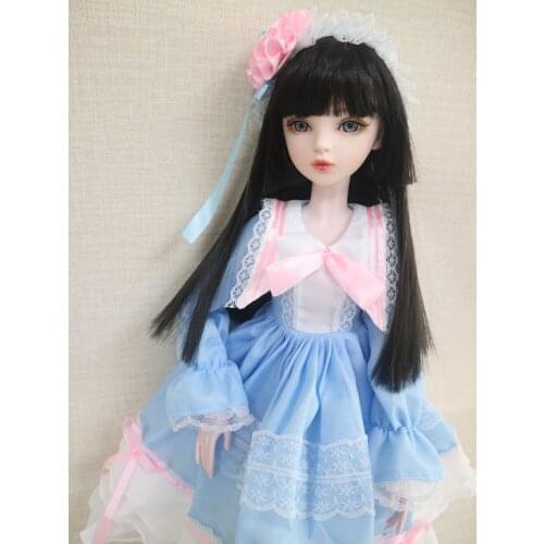 Fashion Style 1/3 BJD Doll 56cm adult female Plastic joint moveable doll includes the doll clothes and shoes