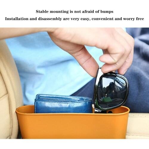 Hanging Car Trash Can Clipping Car Door Organizer Easy to Clean Mini Trash Bin Pockets Container for Auto xqmg Waste Bins 2021