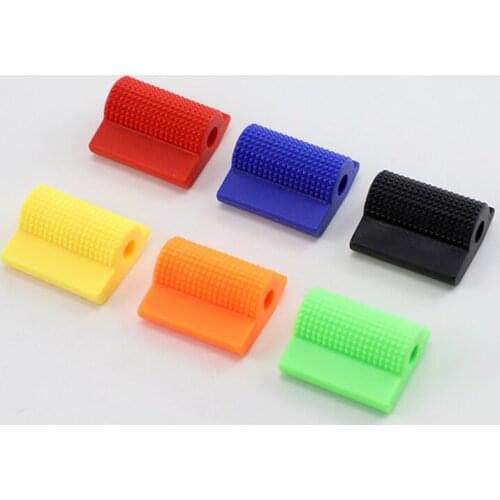 Universal Motorcycle Shift Gear Lever Pedal Rubber Cover Shoe Protector Foot Peg Toe Gel for Honda Kawasaki Yamaha Accessory