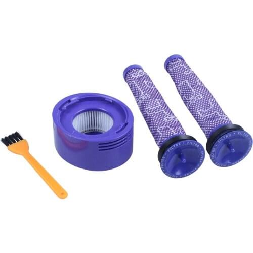 Post Motor HEPA Filters Replacement for Dyson V8 V7 Cordless Vacuum Cleaners (Pack of 3)