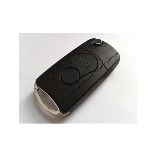 5PCS For Ssang Yong Modified Flip Remote Key Shell for SSANGYONG Actyon Kyron Rexton 2 Button