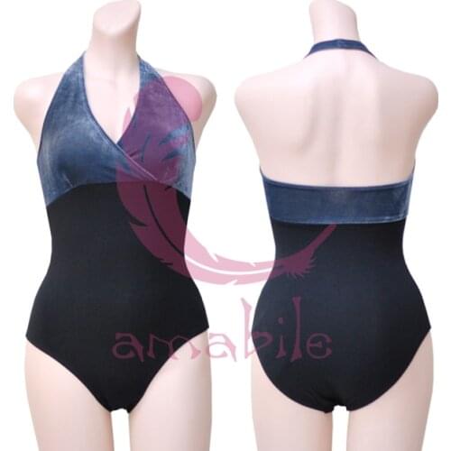 Ballet Leotard halter neck ballet leotard backless cross bra AL0052