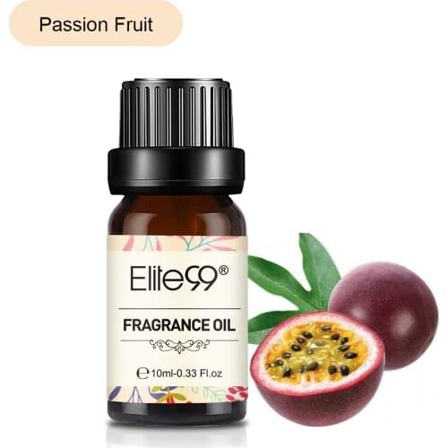 Elite99 10ml Passion Fruit Fragrance Oil Peach Apple Strawberry Natural Flower Fruit Essential Oil For Aromatherapy Diffuser