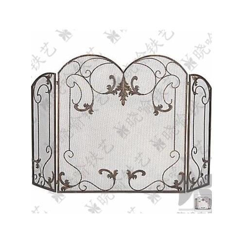 Europe type restoring ancient ways do old high-grade, wrought iron floor mantel. Stove is surrounded