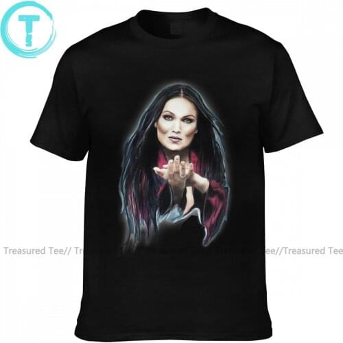 Nightwish T Shirt Men Fun 100 Cotton Print Tee Shirt Short-Sleeve Classic T-Shirt Oversize