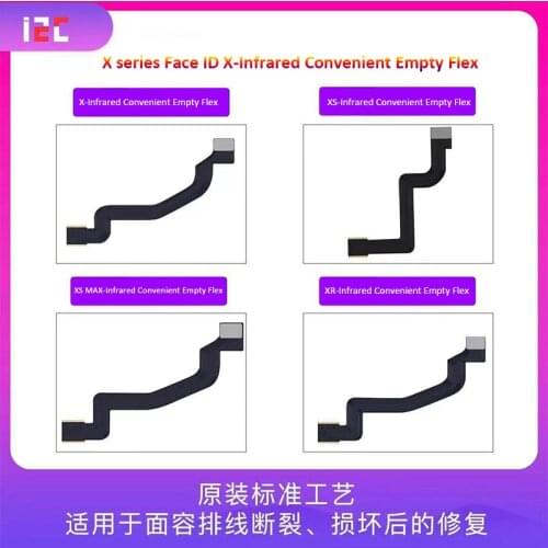 Infrared Empty Flex Cable For IP X XS MAX XR 11 11Pro 11 Pro Max Front Camera Face ID Dot Projector Repair Replace Components