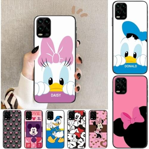 Quality phone case cartoon disney cartoon Phone Case For XiaoMi Redmi Note 10 9 9S 8 7 6 5 A Pro T Y1 Black Cover Silicone Back