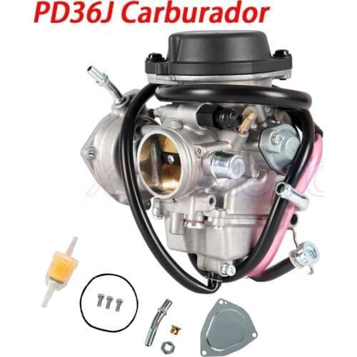 36mm Carburetor PD36J Carburador for QUAD ATV KFX 400 KFX400 2003~2006 UTV LTZ 400 LTZ400 Raptor 400 Kodiak 400 YFM400