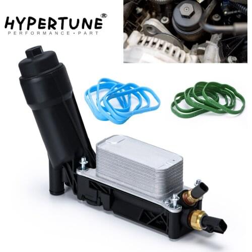 Engine Oil Cooler & Filter Housing Adapter Kit With Sensors Gaskets For Jeep Dodge Chrysler 11-13 3.6L V6 5184294AE Aluminum