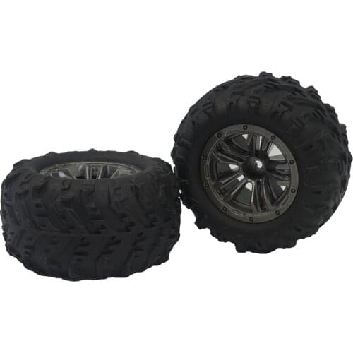 Rc Car Soft Rubber Wheel Tire Set for Xinlehong 9130 9136 9137 Vehicle Part