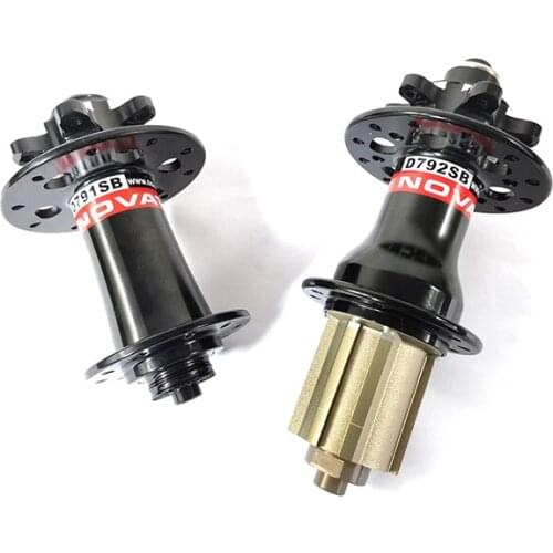 Novatec D791SB D792SB road bike disc 6 bolt J-Bend hubs front 20H 24H Campy 10s 11s XDR 12s freehubru axle TA 135 142