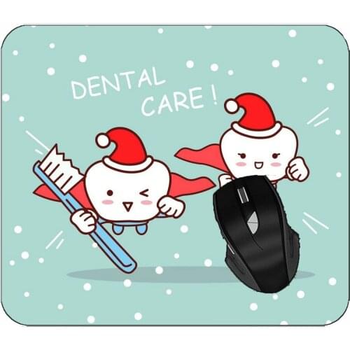 Office Mouse Pad Protect Small Teeth Non-Slip Rubber Mousepad