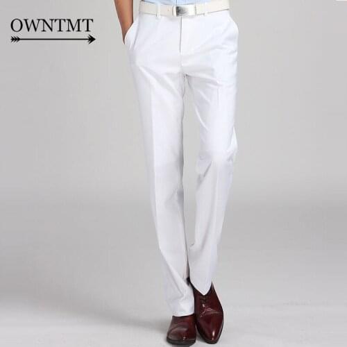 OWNTMT Mens Wedding Pants