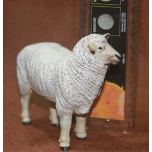 Pvc figure model sheep