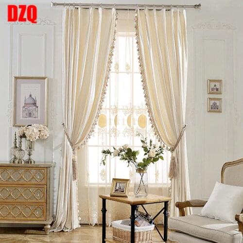 Luxury European thick blue purple grey velvet solid blackout window treatment curtains for living room bedroom home decoration