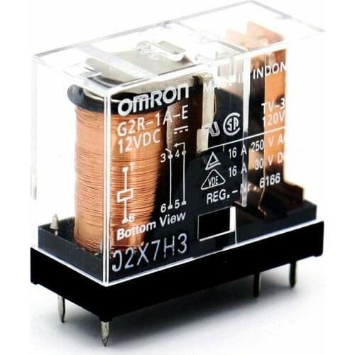 G2R-1-E-DC12 General Purpose SPDT 12V 16A Relay - Pack of 2