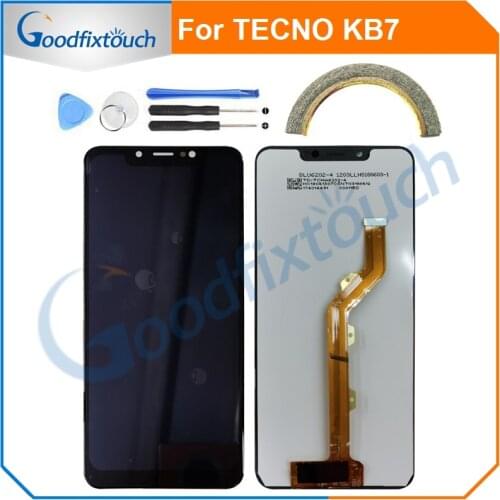 LCD Screen For TECNO Spark 3 KB7 KB 7 LCD Display Touch Screen Glass Panel Digitizer Assembly For TECNO KB7 Repair Parts