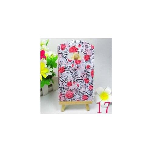 2017 New Design High Quality Wholesale 100pcs/lot 9*15cm Cherry Gift Packaging Pouches Favor Party Packing Mini Gift Bags