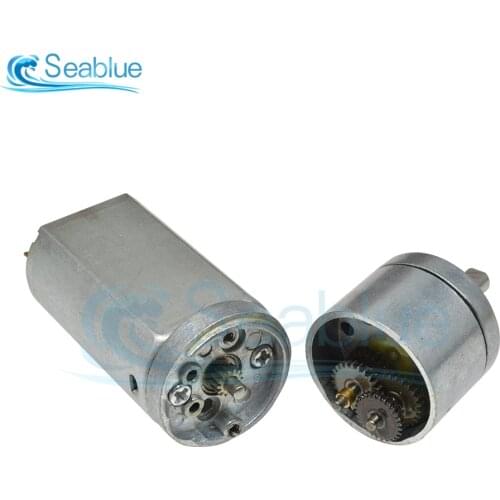 20GA180 DC 12V 15 30 60 100 150 200 300 400 500 RPM Micro Speed Gear Motor Reduction Gear Motors With Metal Gearbox Wheel DIY