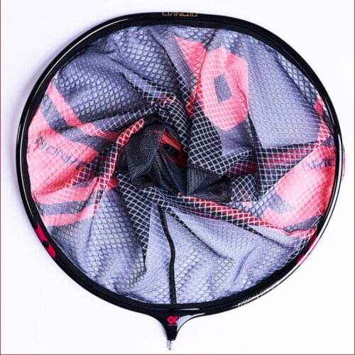 35cm 40cm Ball Carbon Dip Net Head Net Bag Anti-hanging Fish NetFishing Accessories Fishing Gear Supplie